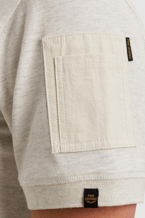PME legend short sleeve polo interlock pique